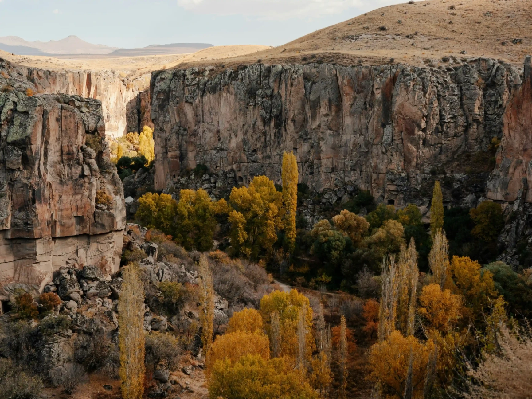 Ihlara Valley autumn colors
