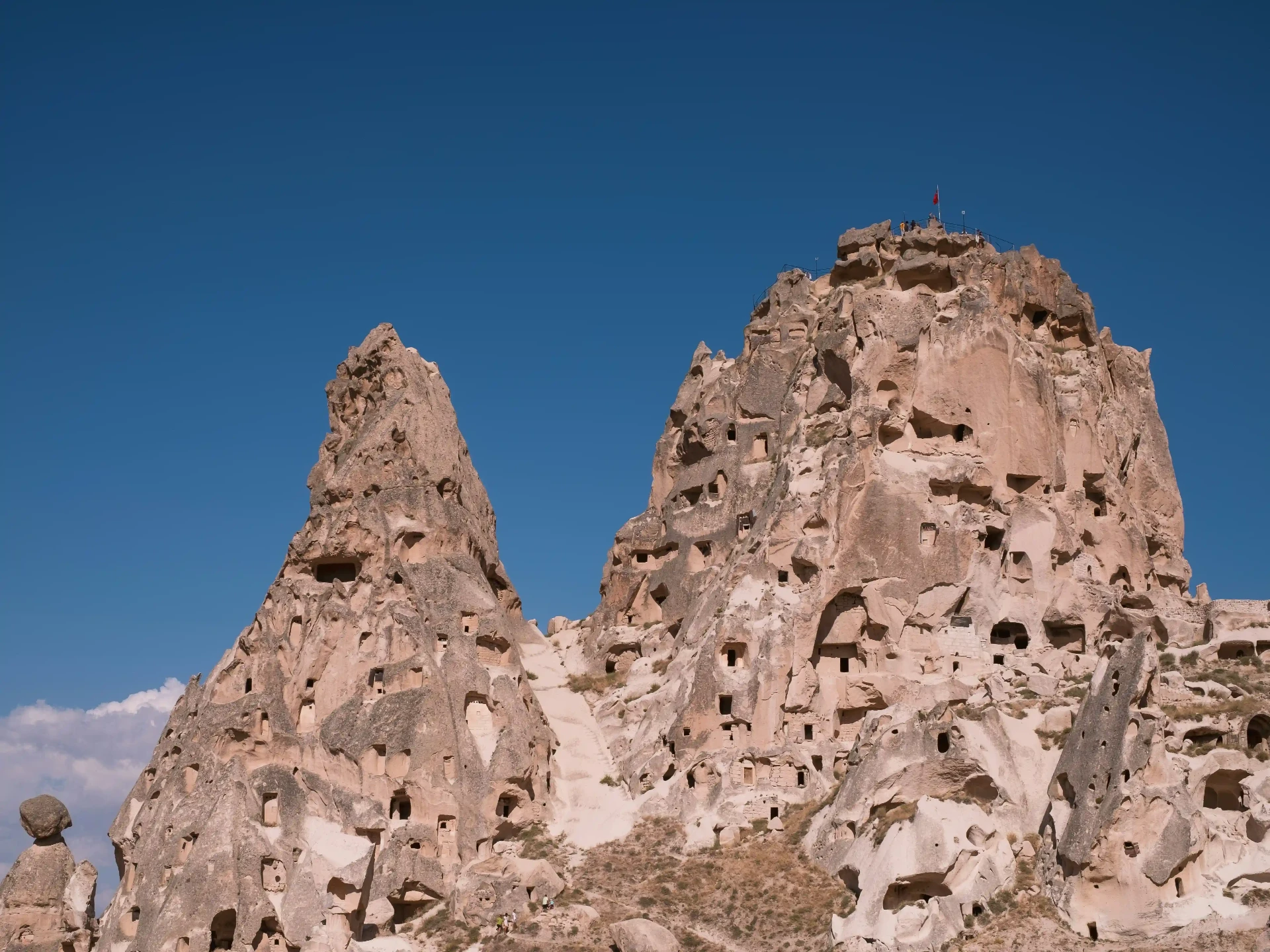 Uçhisar Castle rock formations